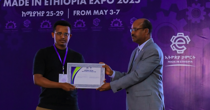 Founded & Recognized at Made in Ethiopia Expo