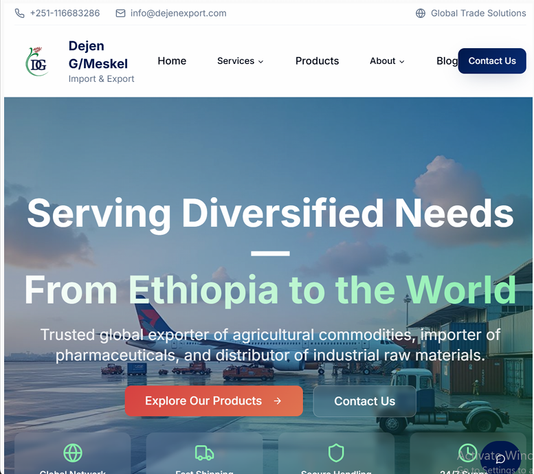 Dejen G/Meskel Import & Export